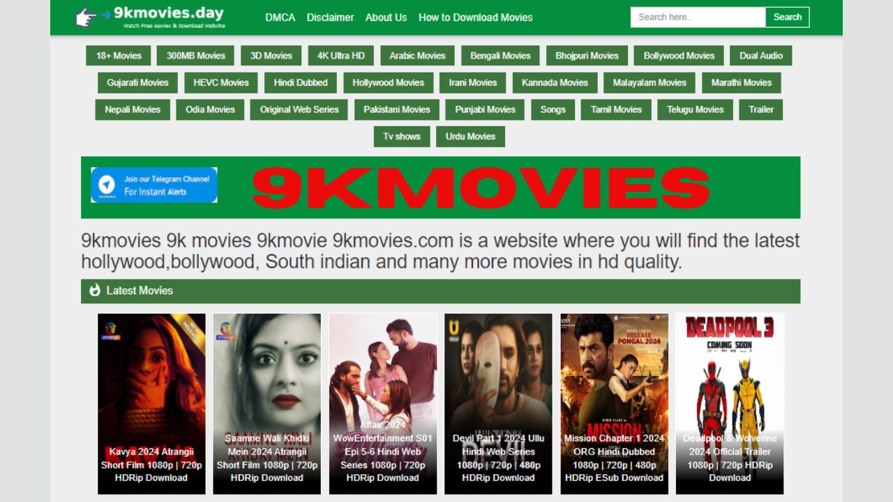 9kmovies 2024 : A Closer Look at the Popular Website
