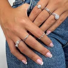 Embracing Elegance: Magic of a 7-carat Diamond Ring Glittering on the Hand