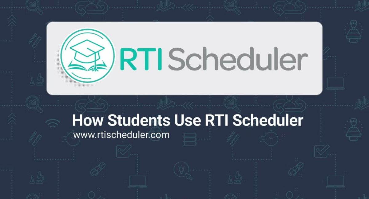 Various Tools Available on the RTI Scheduler