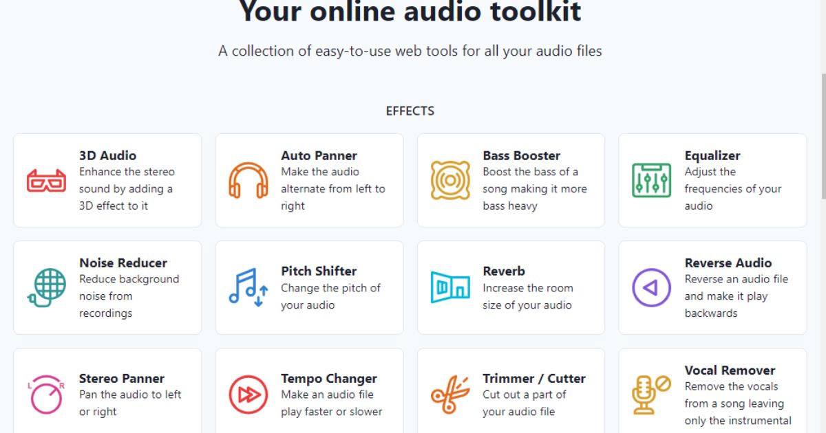 audioalter feature