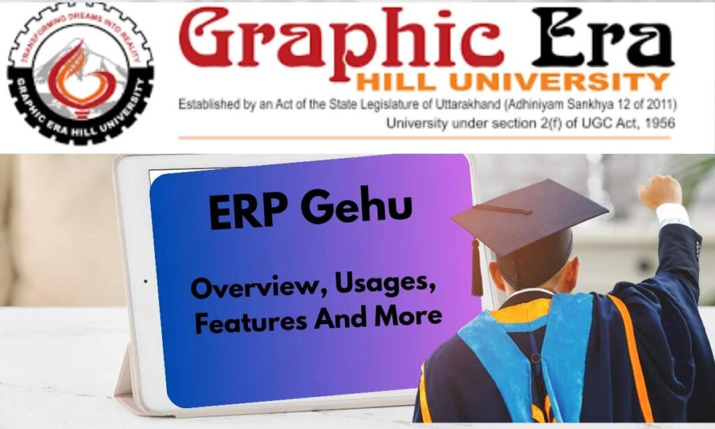 SERVICES AVAILABLE ON ERP GEHU