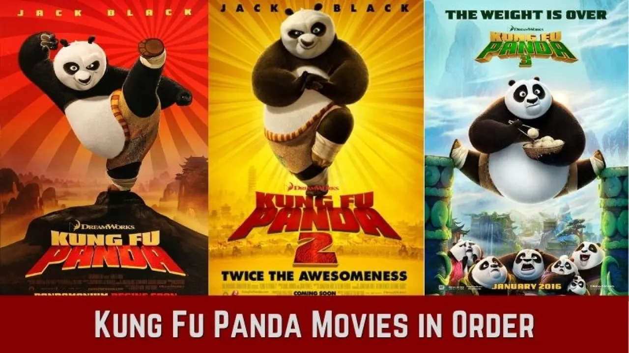 Kung Fu Panda Movies in Order