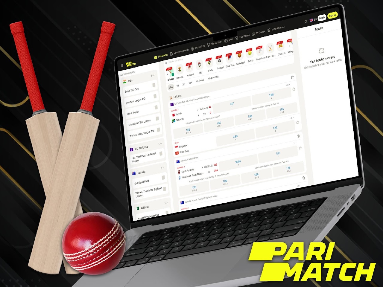 Live Cricket Betting at Pari-Bet Website