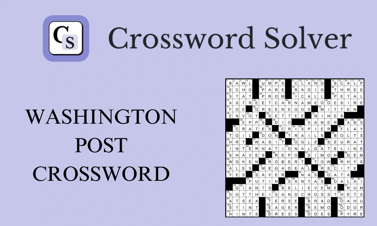 The Washington Post Crossword: Your Ultimate Guide to Solving Puzzles